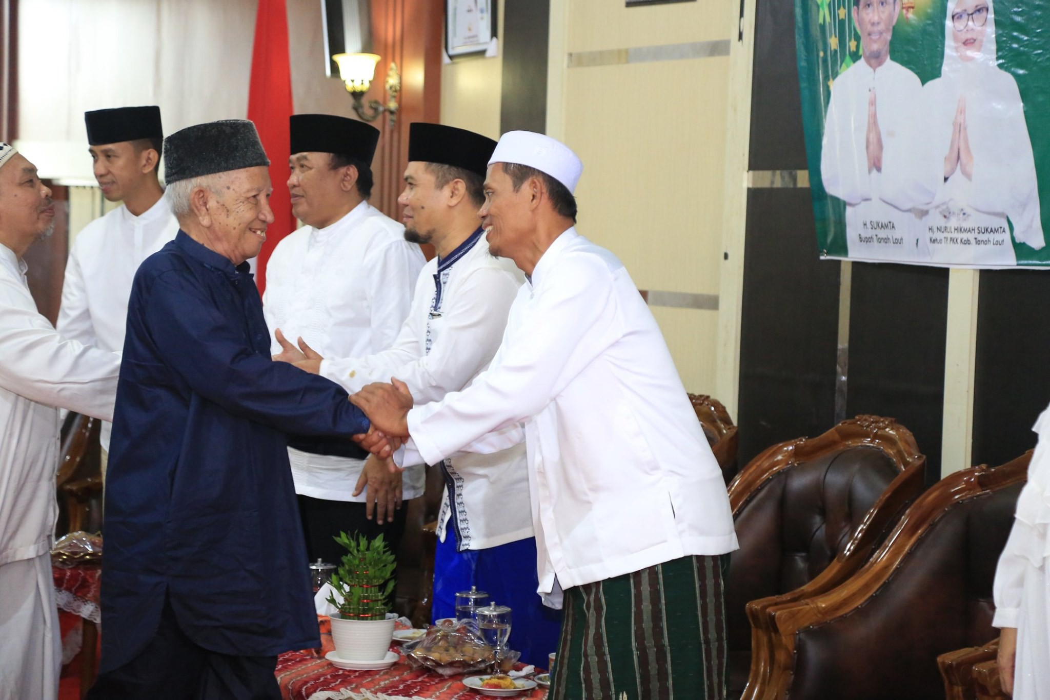 Momen Halal bi Halal Bupati, Wakil Bupati dan Ketua DPRD Kabupaten Tanah Laut