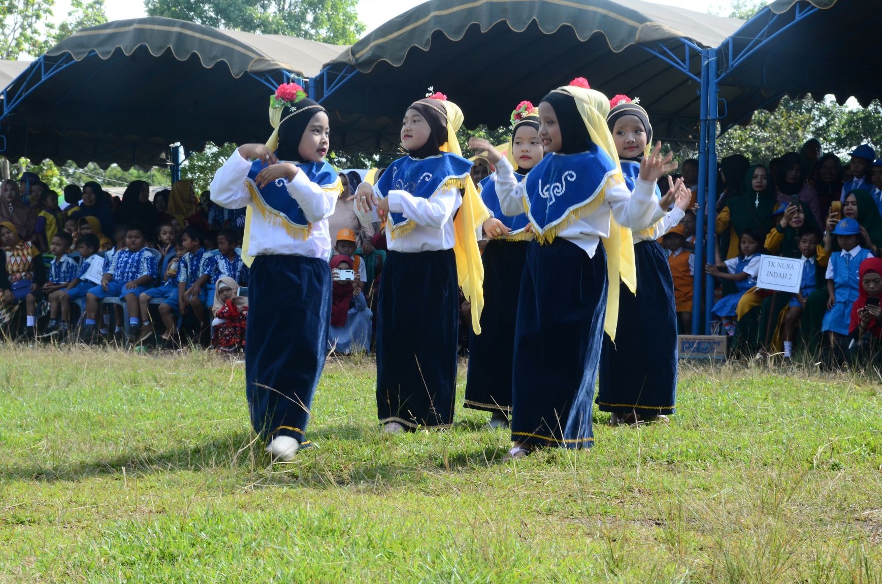 800 Anak Taman Kanak-Kanak se-Kecamatan Bati-Bati Ikuti Pelepasan Akbar