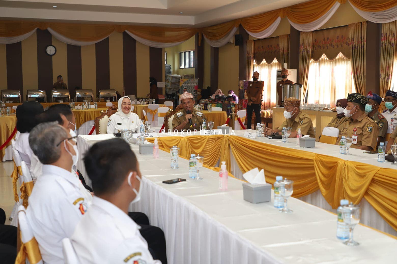 PemKab Tala sambut KunKer PemKab Bojonegoro